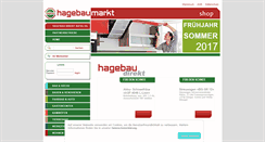 Desktop Screenshot of hagebaumarkt-shop.de